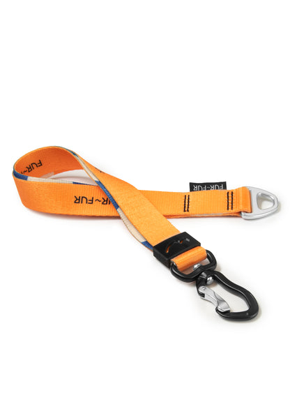 Anti-bite handle for automatic leash - ORANGE