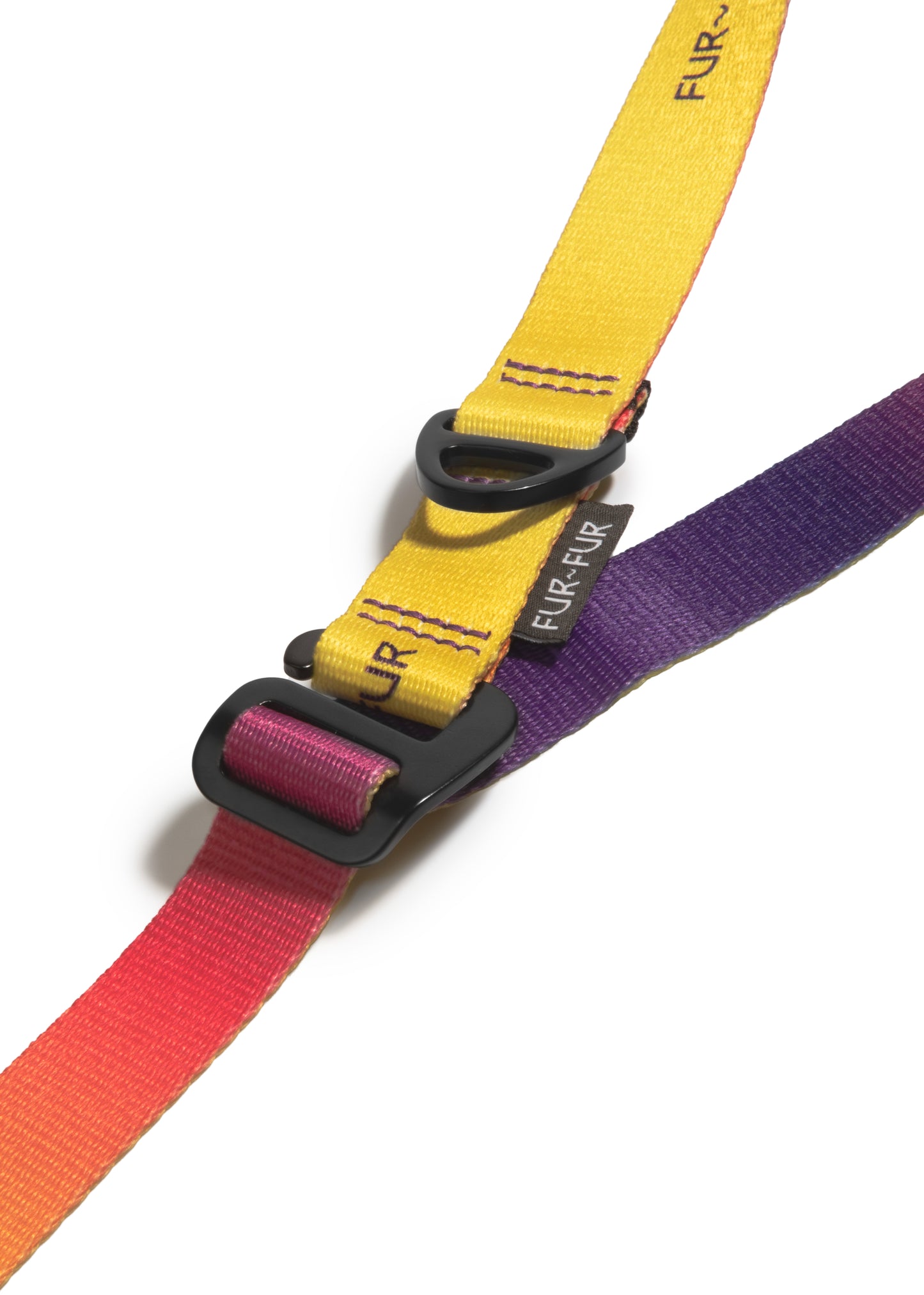 Adjustable Length Dog Leash - SUNSET / YELLOW