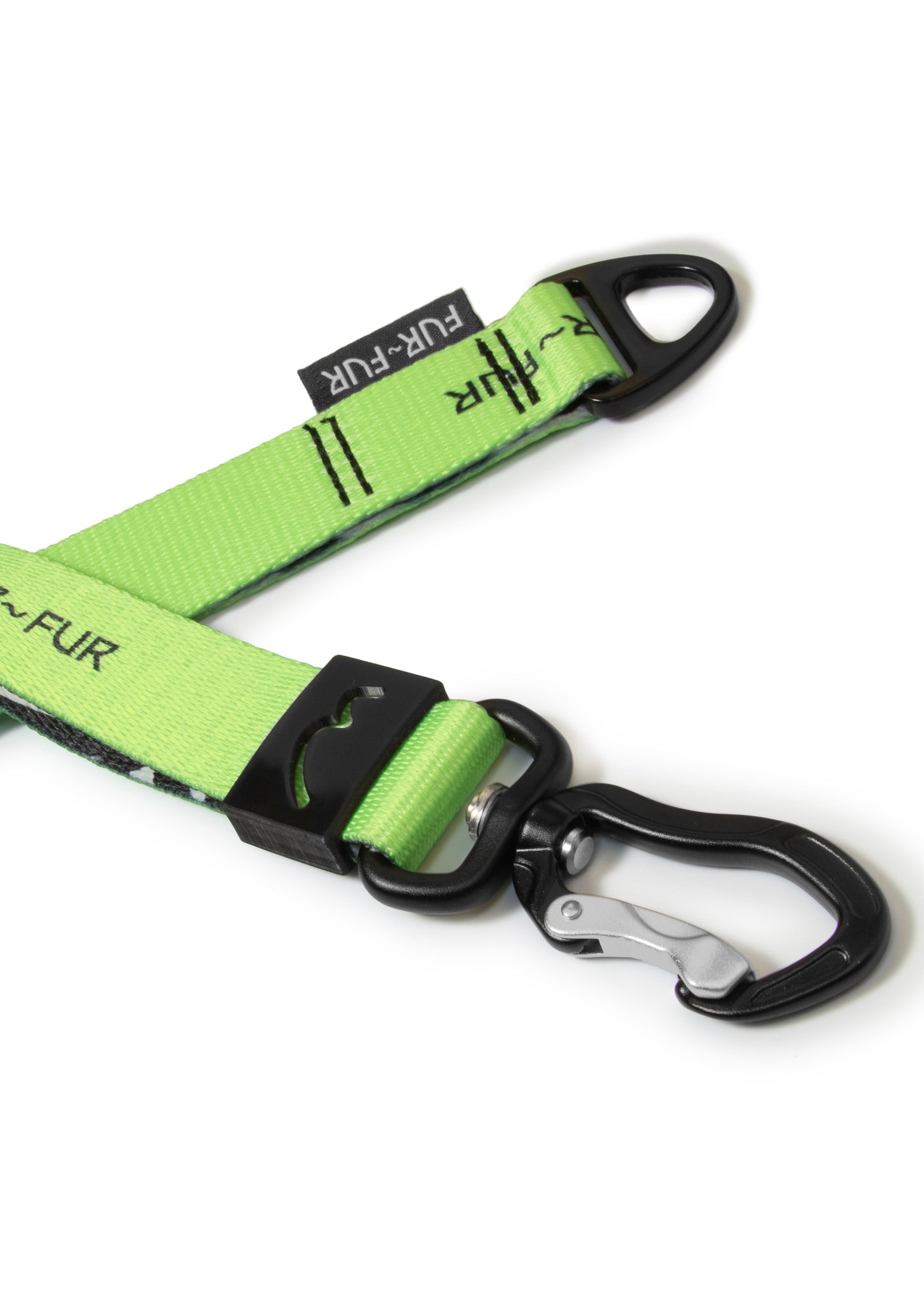 Anti-bite handle for automatic leash - GREEN