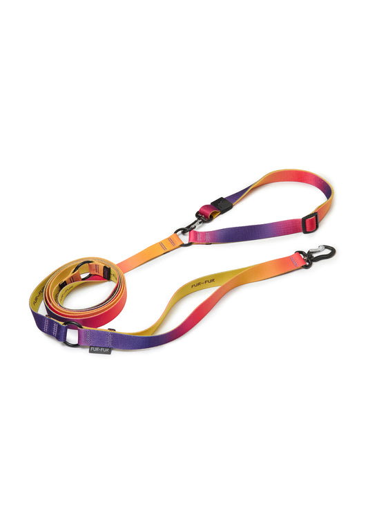 Adjustable Hands Free Dog Leash - SUNSET