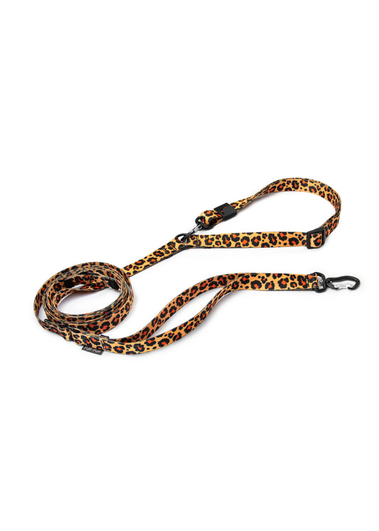 Adjustable Hands Free Dog Leash - LEOPARD