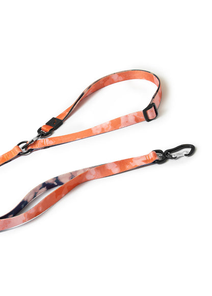 Adjustable Hands Free Dog Leash - TIE-DYE / BLACK CAMO