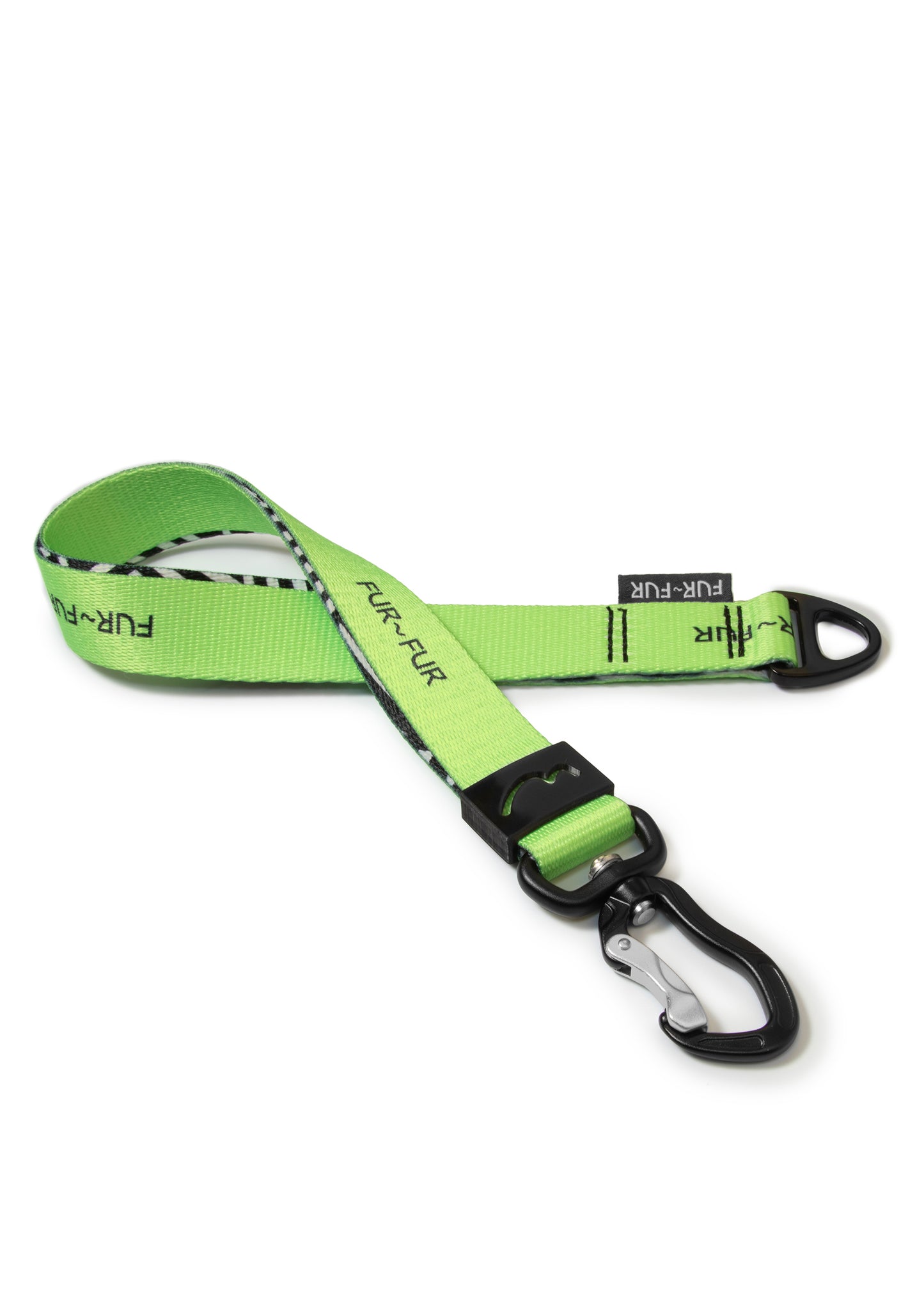 Anti-bite handle for automatic leash - GREEN