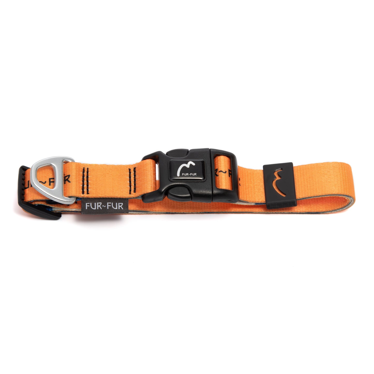 Adjustable dog collar - ORANGE