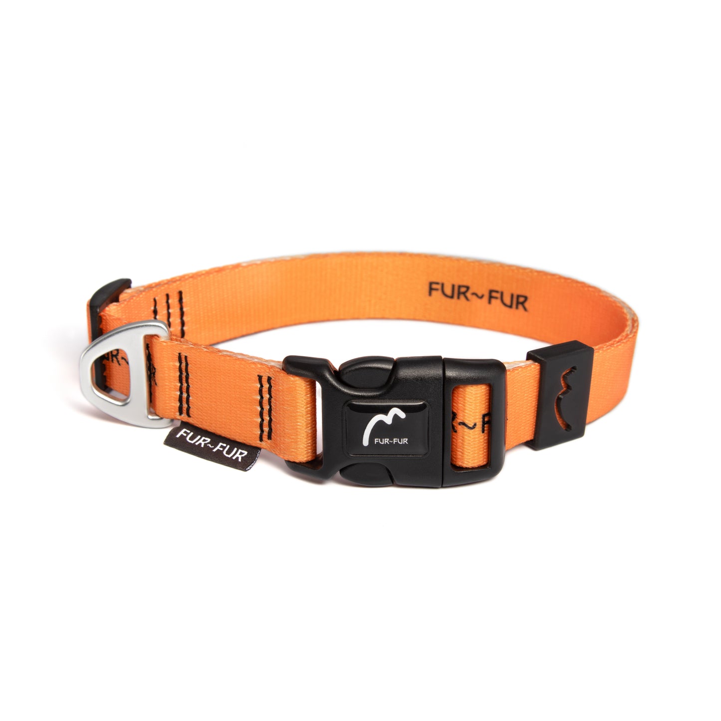 Adjustable dog collar - ORANGE