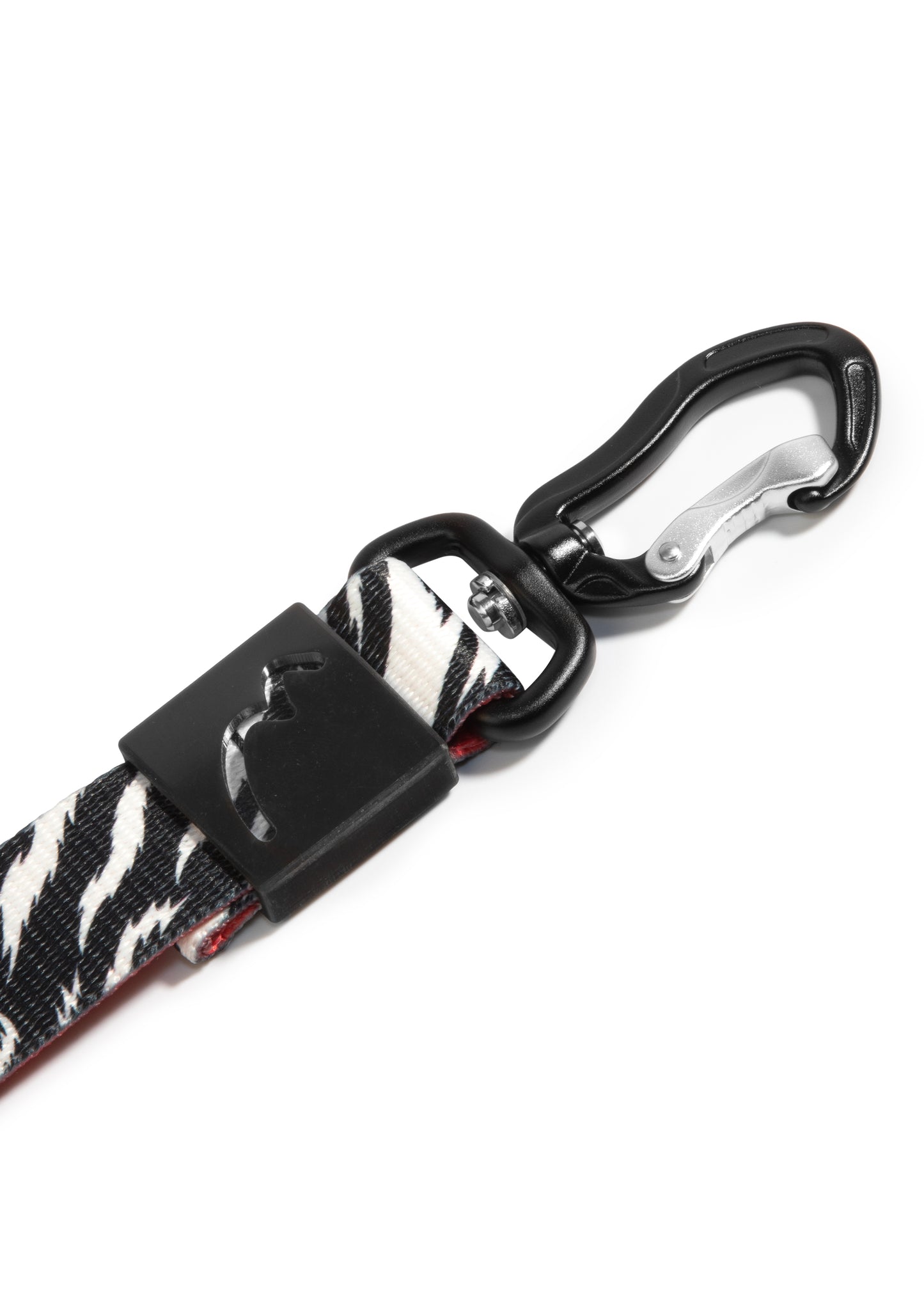 Adjustable length leash for dogs - ZEBRA