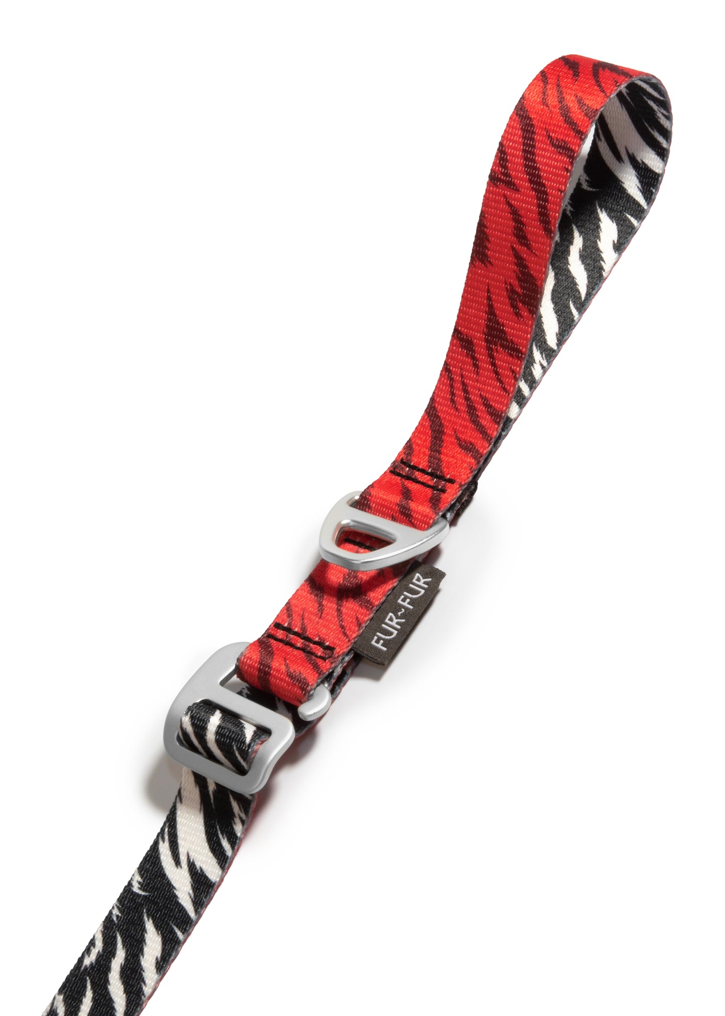 Adjustable length leash for dogs - ZEBRA