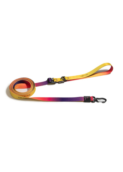 Adjustable Length Dog Leash - SUNSET / YELLOW