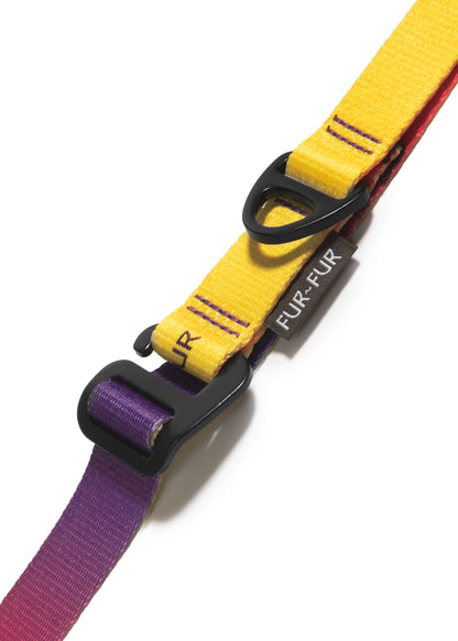 Adjustable Length Dog Leash - SUNSET / YELLOW