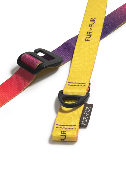 Adjustable Length Dog Leash - SUNSET / YELLOW