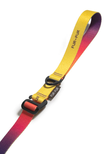 Adjustable Length Dog Leash - SUNSET / YELLOW