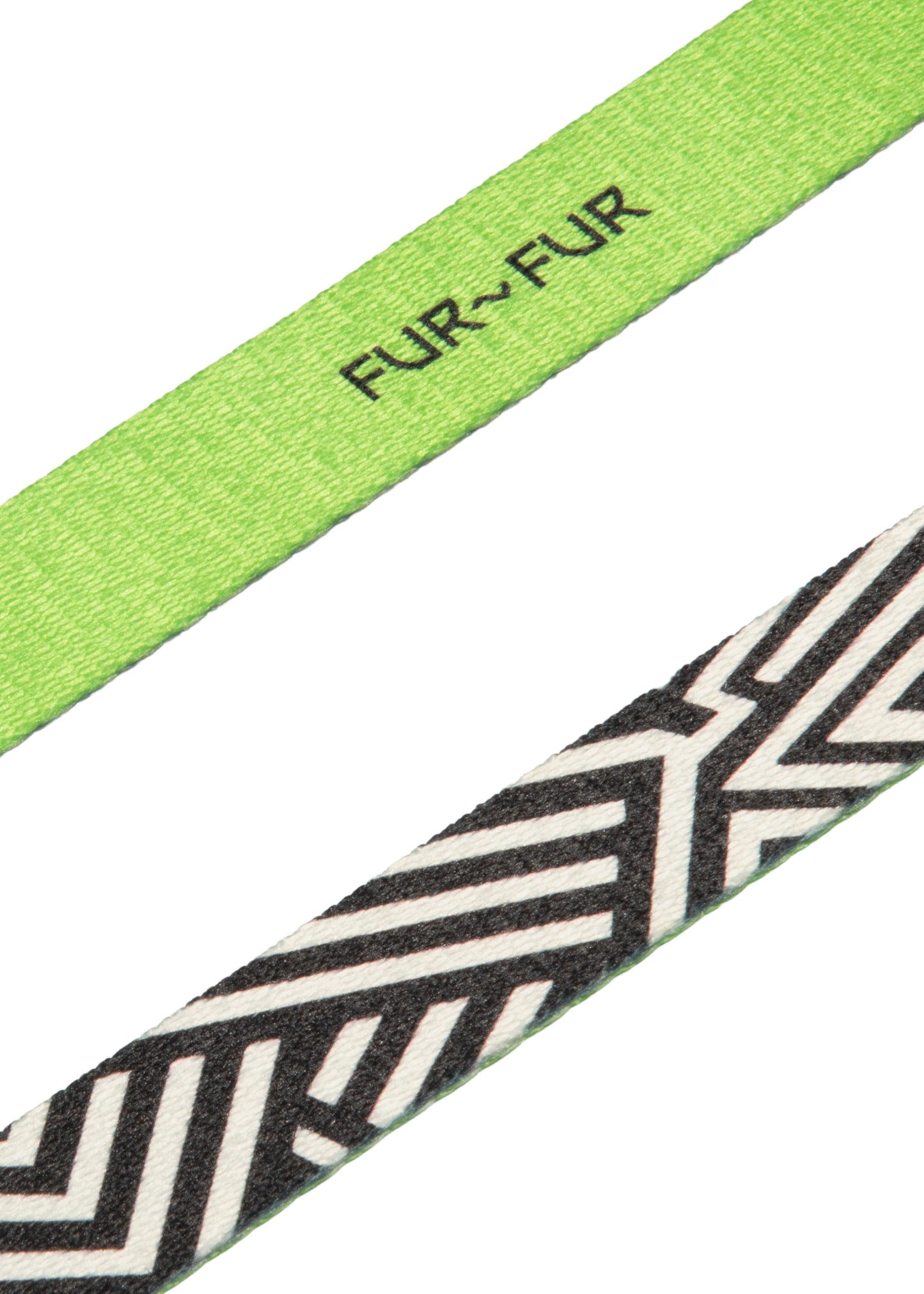 Soft handle leash - MAZE GREEN