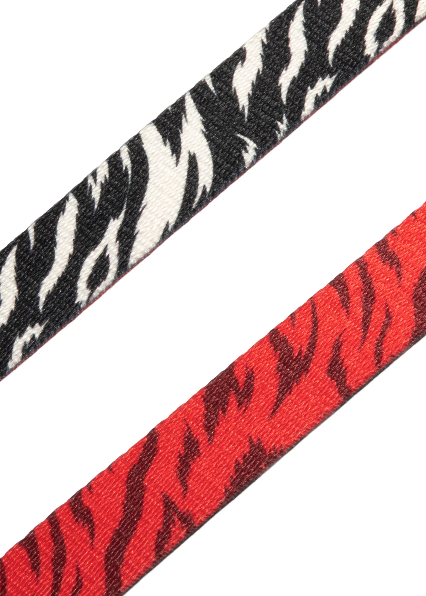 Adjustable length leash for dogs - ZEBRA